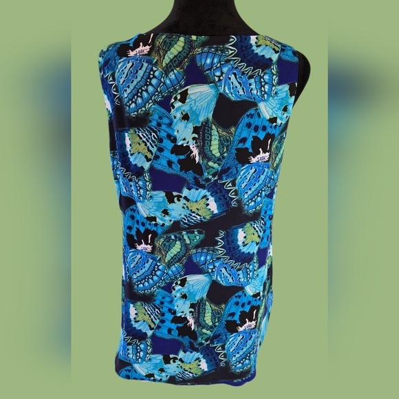 Chicos Reversible Butterfly Tank Small - Picture 2 of 6